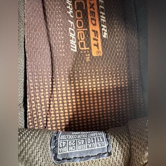 Skechers Relaxed Fit Corven Horst Canvas Slip On Loafers  Brown Mens Sz 11 - Picture 8 of 9